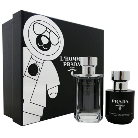 prada l'homme 50 ml|prada l'homme set.